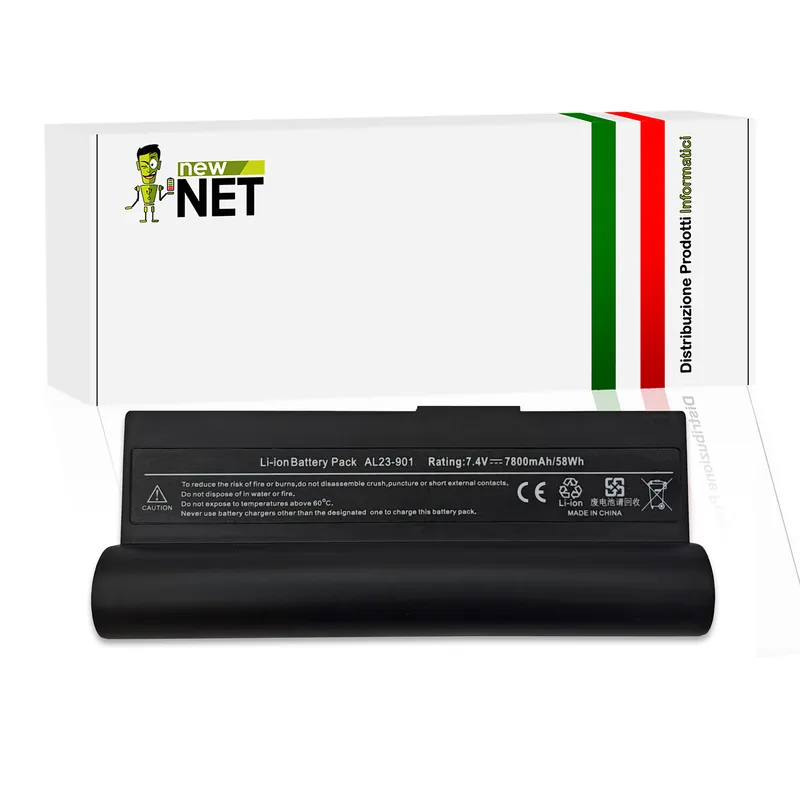 Batteria AL23-901 per ASUS Eee PC 901 – 7.4V, 7800mAh, 58Wh
