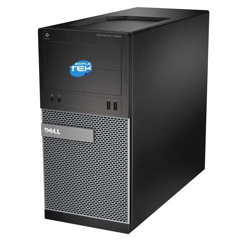 DELL 3020 MT i5 8GB 128GB SSD + 500GB HDD COMPUTER FISSO DESKTOP PC DVD-RW
