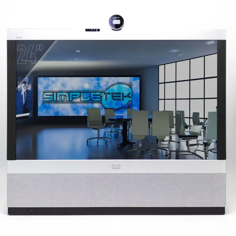 CISCO TELEPRESENCE SYSTEM EX90 24″ FULL HD MONITOR HDMI CON STAND E CASSE