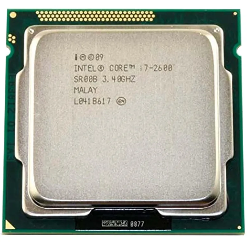 PROCESSORE CPU DESKTOP INTEL CORE I7 2600 LGA 1155 3,4 GHZ QUADCORE BULK