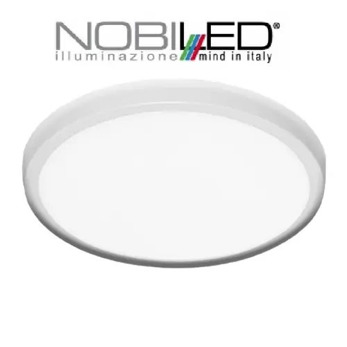 PLAFONIERA PARETE DESIGN ESTERNO LED 24W 4000K 240V IP65 BIANCA