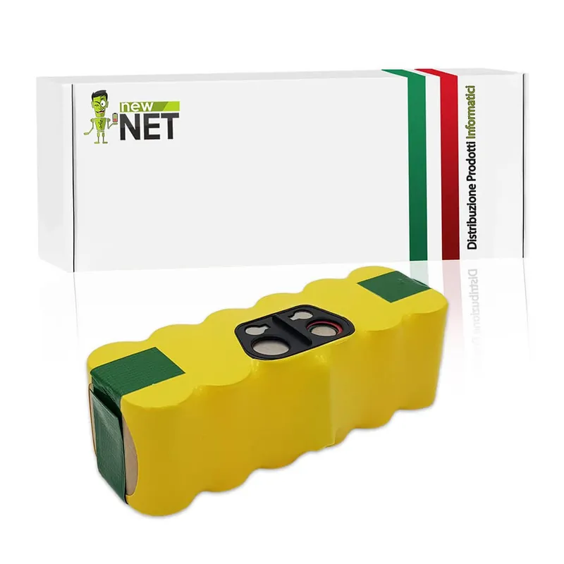 Batteria compatibile con Robot Aspirapolvere iRobot Roomba 500 600 700 800 900 Serie – 14.4 V / 3500mAh