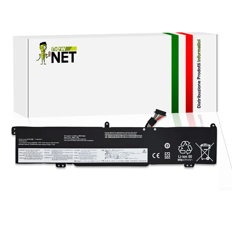 Batteria L18M3PF1 per Lenovo Ideapad L340 – 11.4-11.52V, 4000mAh, 45Wh