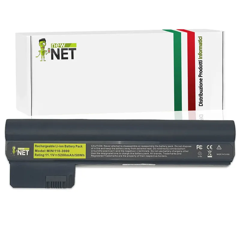 Batteria 56Wh per Hp Compaq Mini 110-3000 Serie – 10.8-11.1 V / 5200mAh