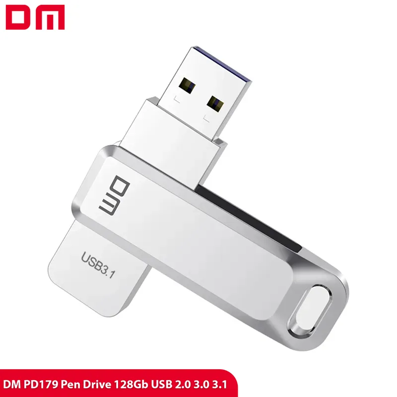 Pen Drive, Flash Disk, Chiavetta USB 3.1 – 128 GB – Silver