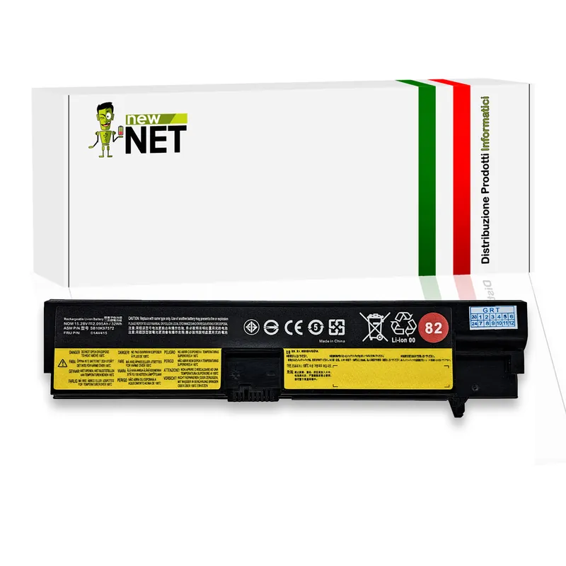 Batteria SB10K97572 32Wh per Lenovo ThinkPad E570, E570c, E575 – 15.28V / 2095mAh