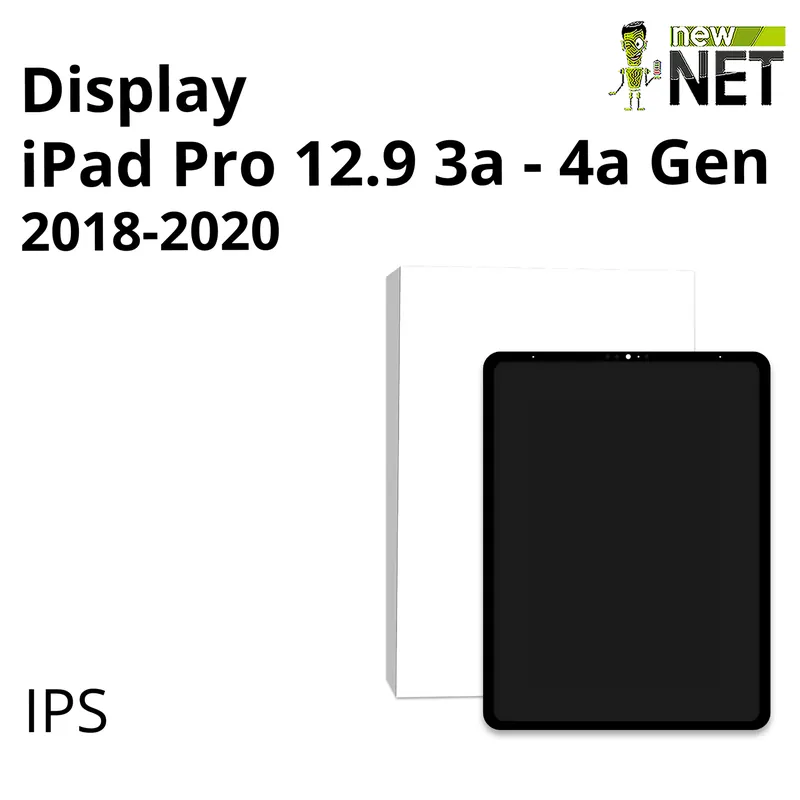 Display compatibile per iPad Pro 3a – 4a Gen 2018-2020, QXGA, Nero