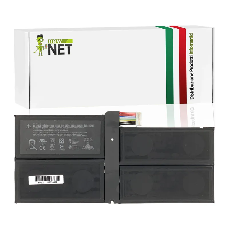 Batteria G3HTA061H per Microsoft Surface Pro 7 – 7.57 V / 5700 mAh