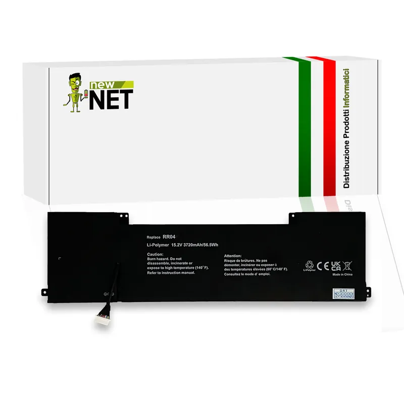 Batteria RR04 per Hp Omen – 15.2V / 3720mAh / 56.5Wh