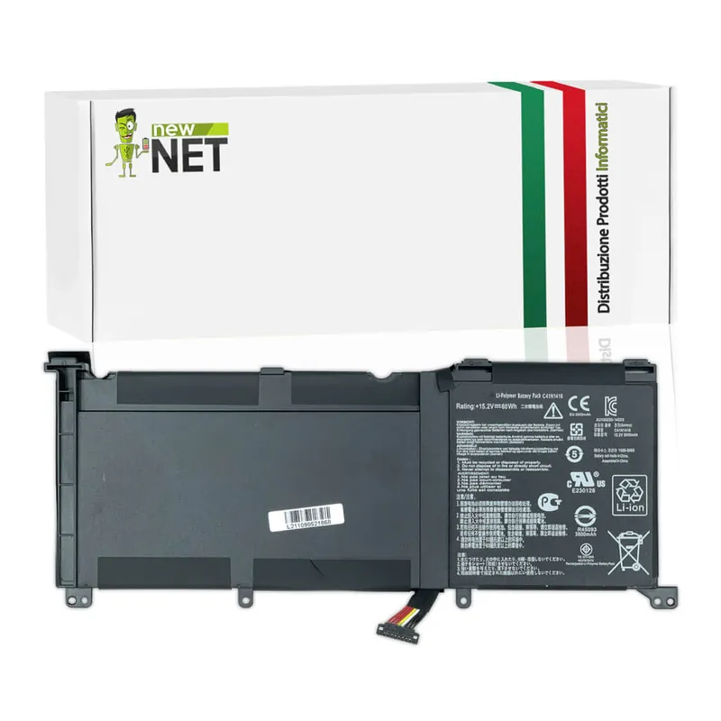Batteria per Asus Zenbook Pro C41N1416 – 15.2 V / 3800 mAh