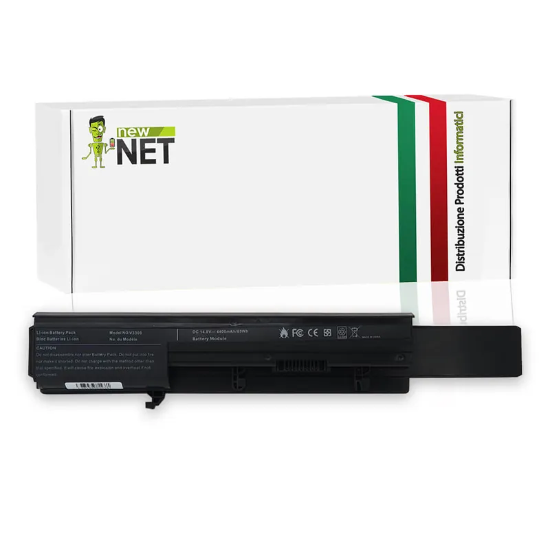 Batteria 65Wh per Dell Vostro V3300 Serie – 14.4-14.8 V / 4400 mAh