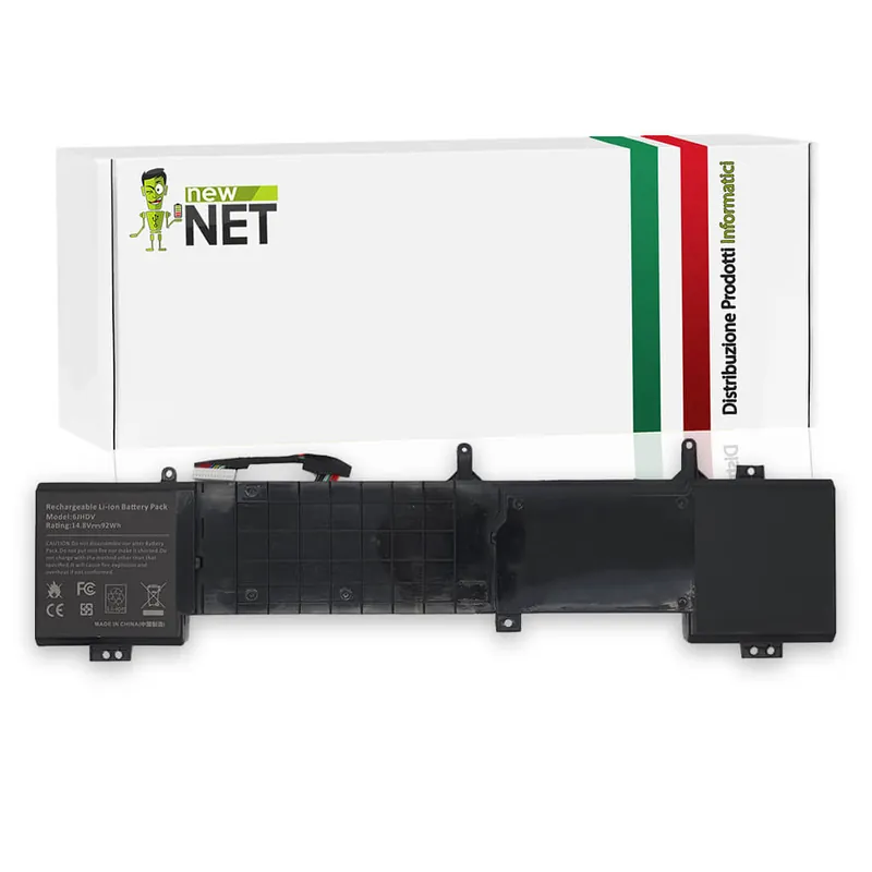 Batteria 92Wh per Dell Alienware 17 R2 Serie – 14.4-14.8 V / 6200 mAh