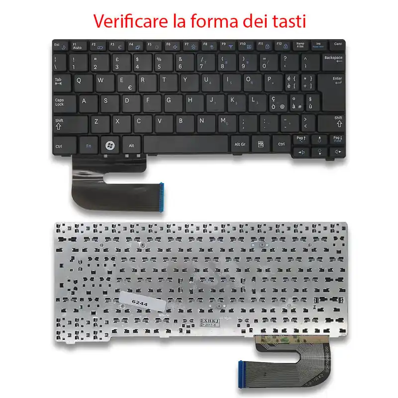 Tastiera per Samsung NP-145 Serie