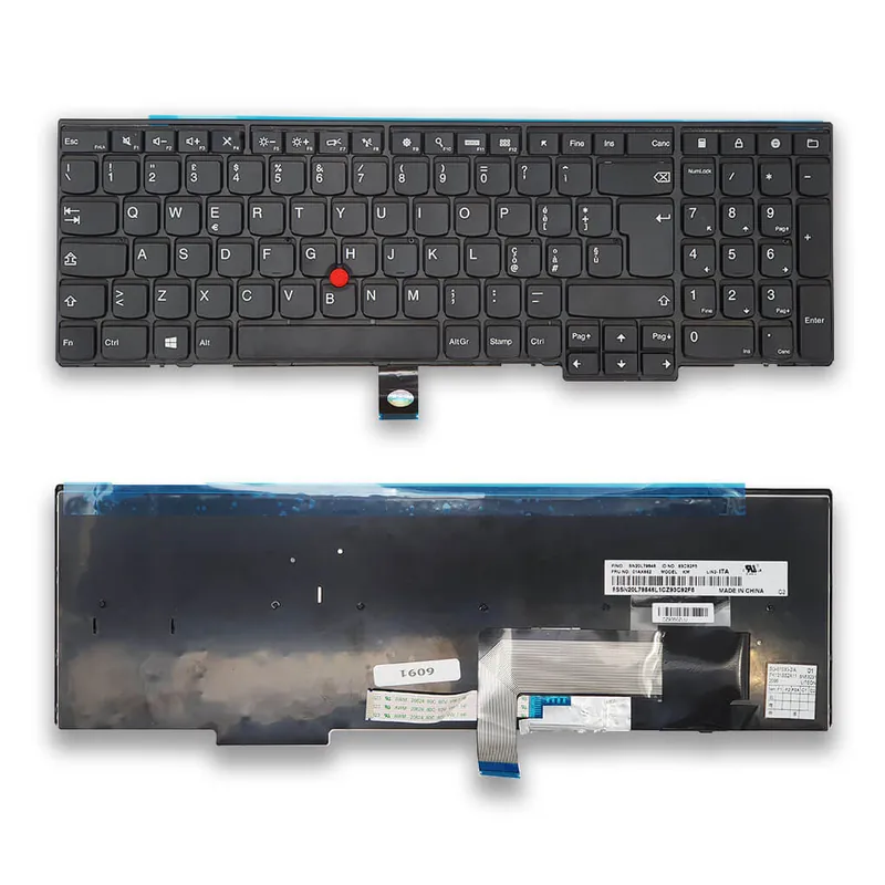 Tastiera per Lenovo ThinkPad L540 Serie con Trackpoint
