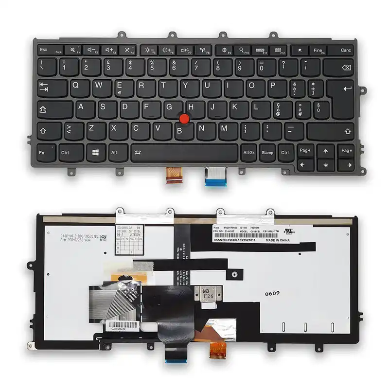 Tastiera per Lenovo ThinkPad X240 Serie Retroilluminata con Trackpoint