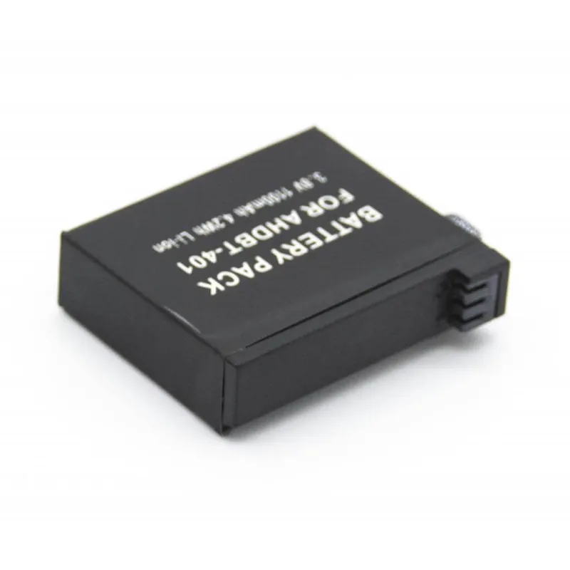 Batteria 4.2Wh ricaricabile ad alta capacità per GoPro Hero 4 – 3.8 V / 1100mAh