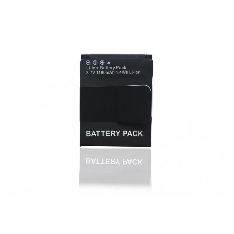 Batteria 4.4Wh ricaricabile ad alta capacità per GoPro Hero 3 – 3.7 V / 1180mAh
