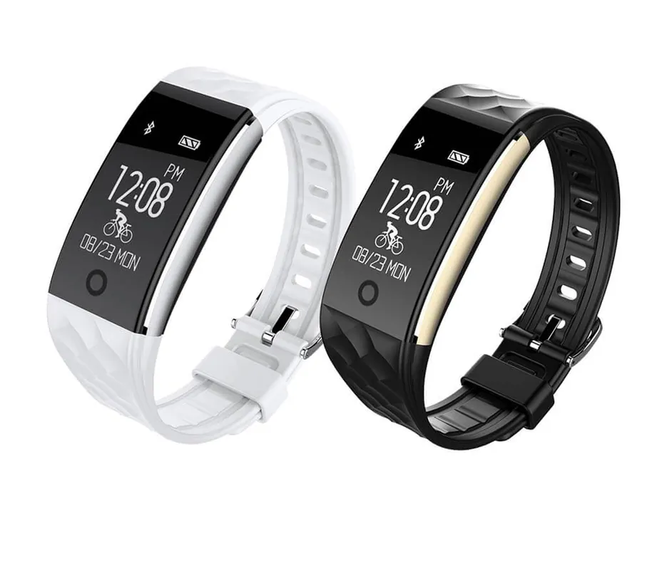 Smartwatch Awei Impermeabile – Tracker multi-esercizi, GPS, contapassi – Nero / Bianco