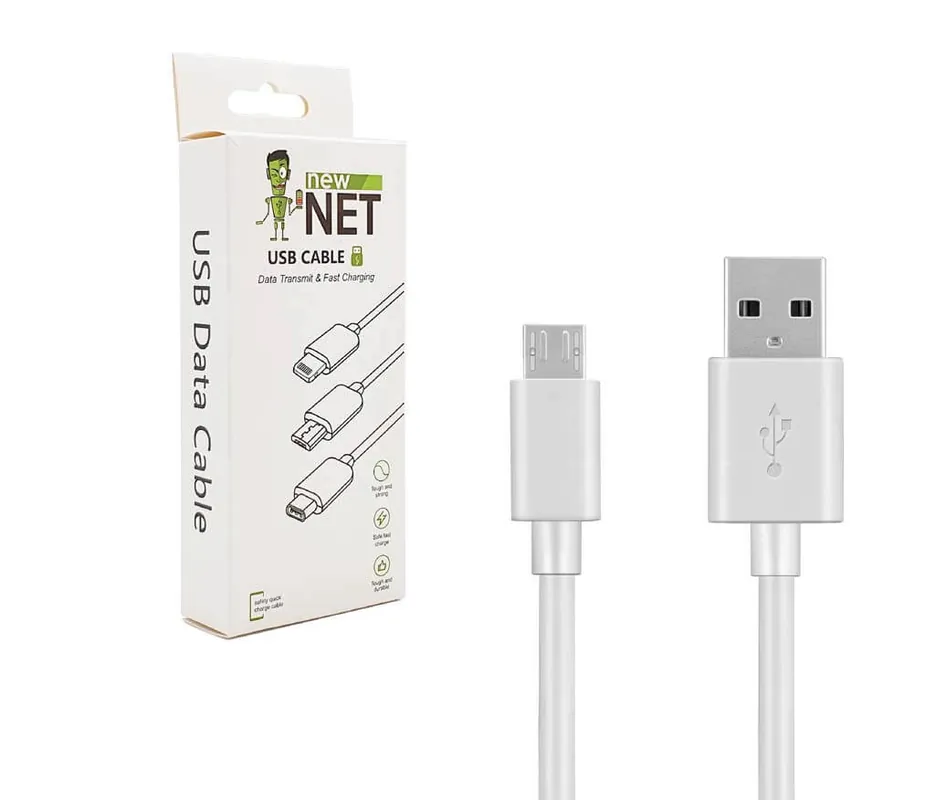 Cavo Universale Trasferimento Dati e Ricarica Veloce da USB-A a Micro USB – TPU / 2.4A / 100-200 cm