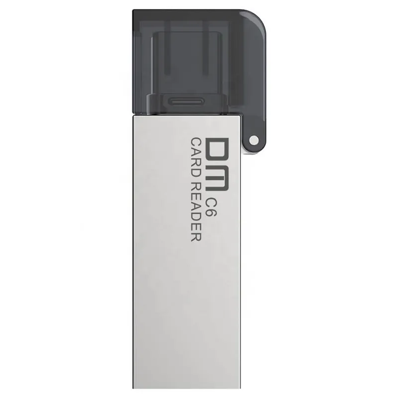 OTG Lettore schede SD TF Memory card con porta USB Type-C e porta USB-A