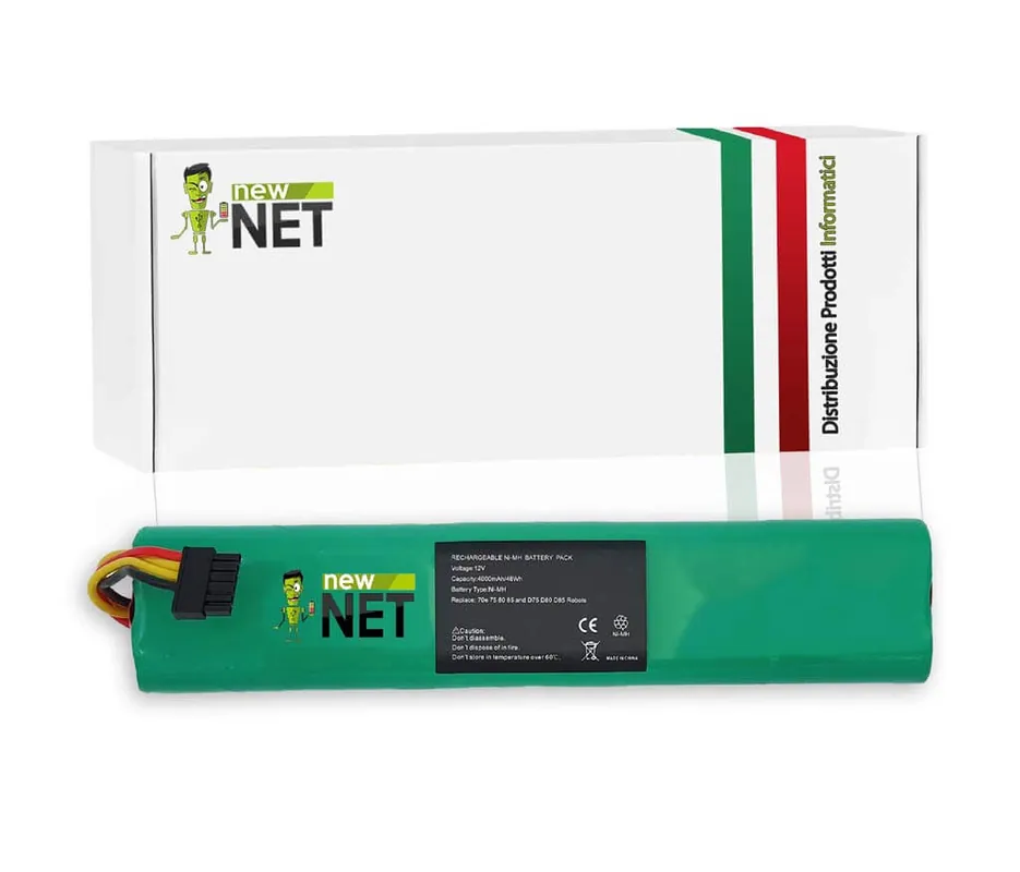 Batteria compatibile con Neato Botvac D75 Serie – 12 V / 4000mAh