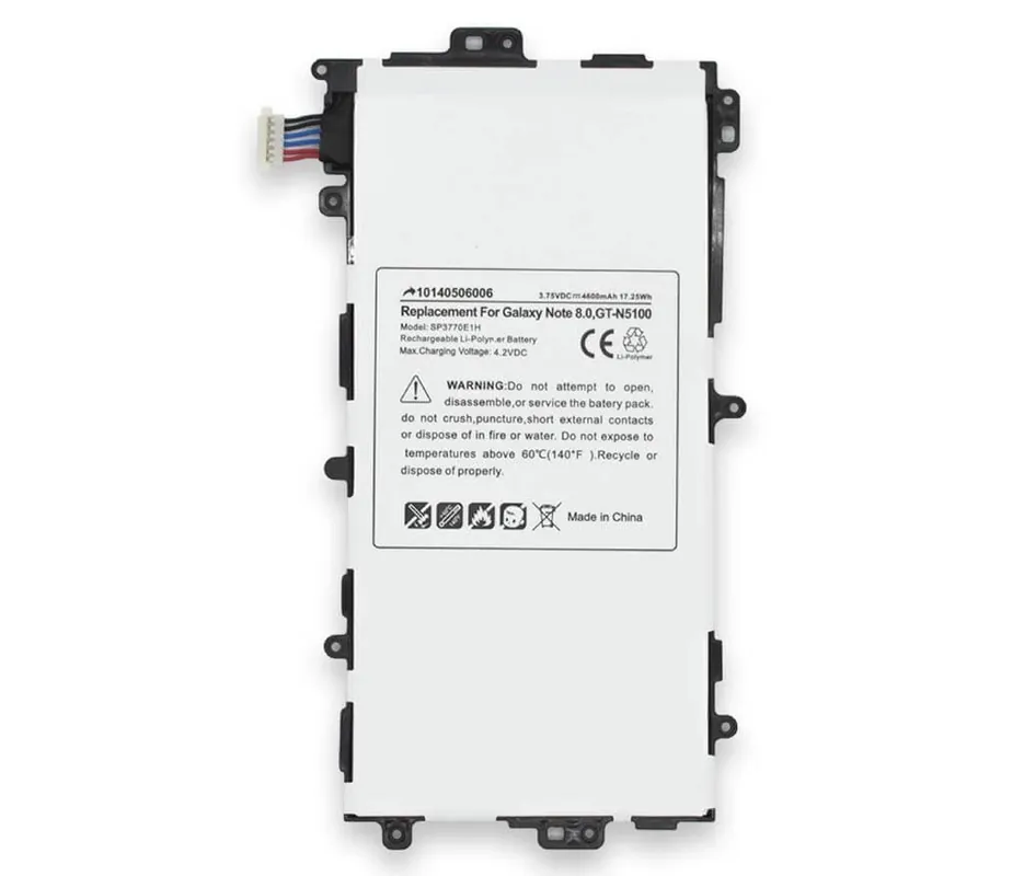 Batteria per Samsung Galaxy Tab 8.0 da 17.25Wh – 3.75 V / 4600mAh