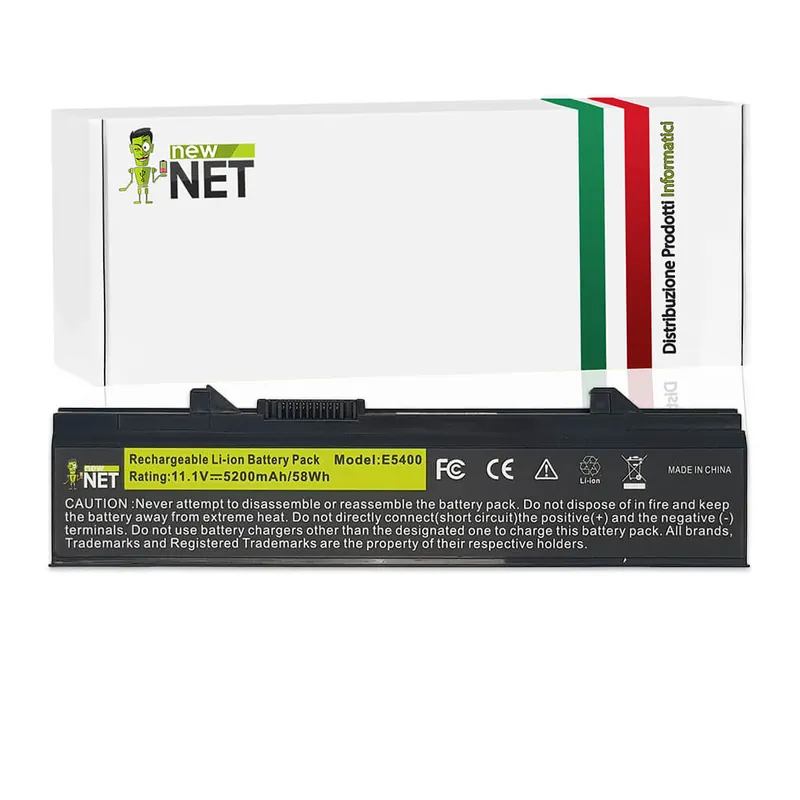 Batteria 58Wh per Dell Latitude E5510 Serie – 10.8-11.1 V / 5200mAh