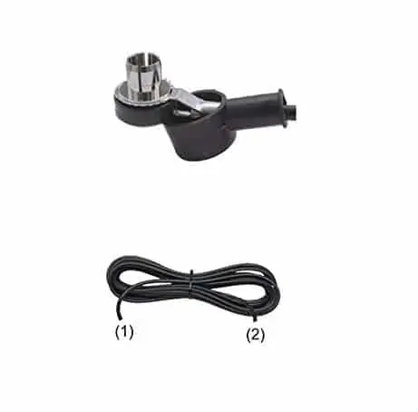 2 PCS Ponticello RG58 PL259 50CM