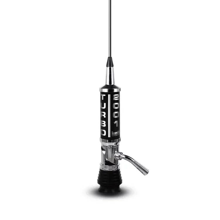 Antenna Veicolare CB con Base Magnetica PL259 e Adattatore BNC