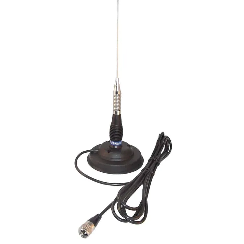 PNI ML70 Antenna per la CB con Base Magnetica, 70 cm, 200W
