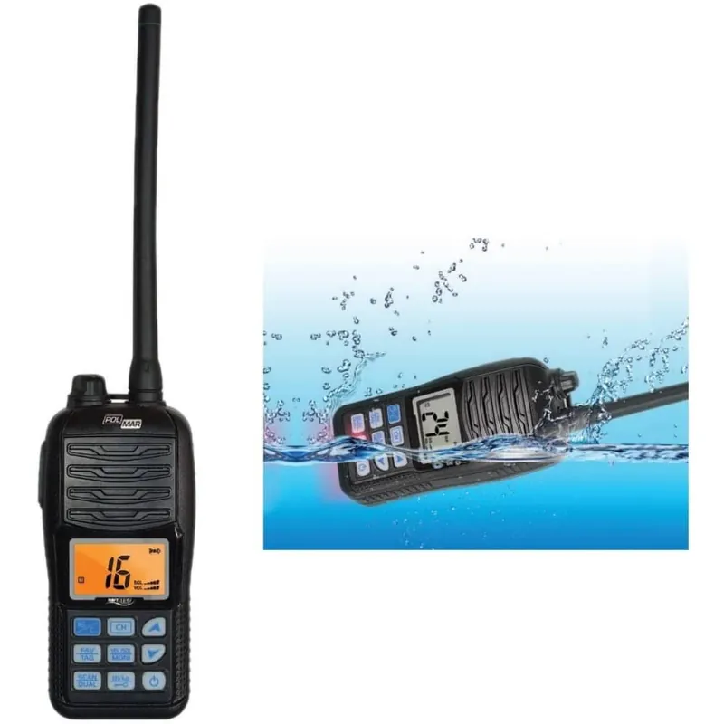 Icom IC-M94DE VHF, AIS-RX, DSC, GPS Radio Marina Portatile