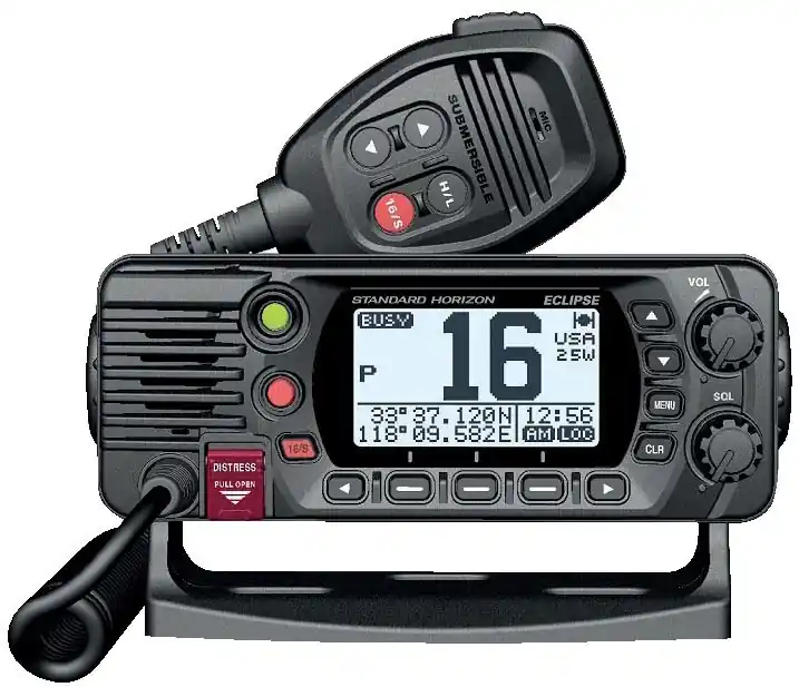 Retevis RA27 Ricetrasmettitore VHF Marino, Impermeabile IP67, DSC Di Classe D, GPS, 88 Canali