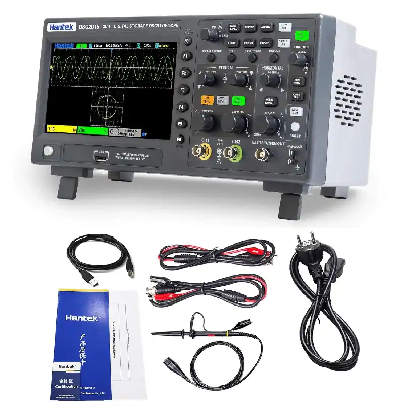 Rigol DS1104Z plus Oscilloscopio Digitale, 4 Canali, 100MHz