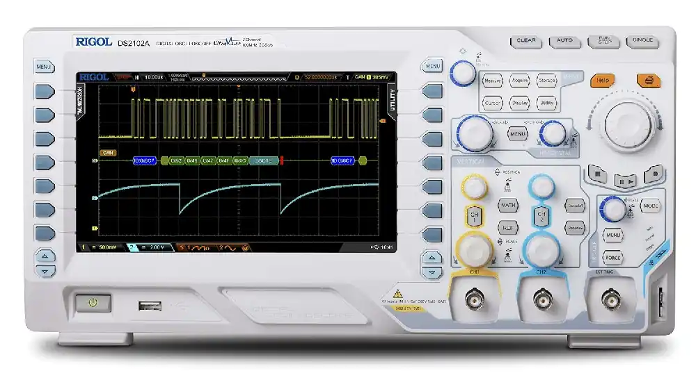 Rigol DHO802 Oscilloscopio Digitale 70 MHz