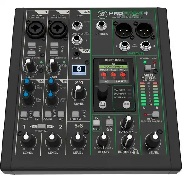 Mackie ProFX10v3 Mixer Audio 10 Canali USB