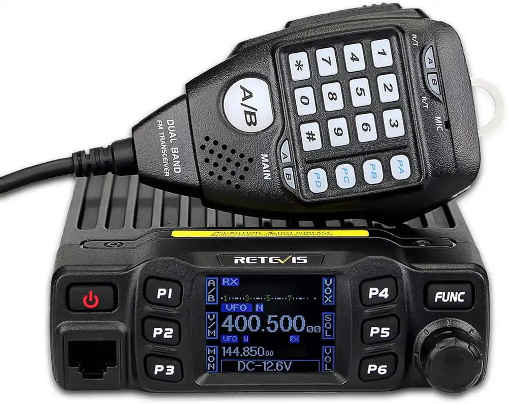 Retevis MA1 Ricetrasmettitore Veicolare VHF UHF 50W