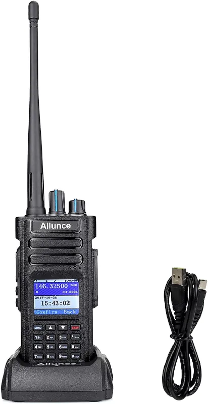 Retevis MA1 Ricetrasmettitore Veicolare VHF UHF 50W con Antenna MR200