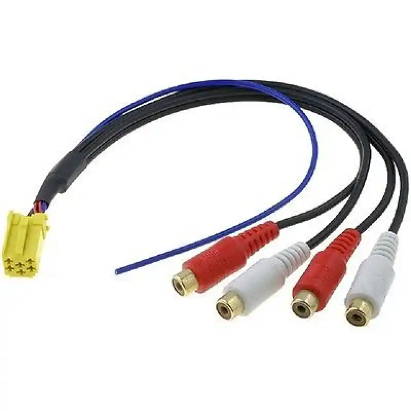 Adattatore da Mini-ISO a 4 x Cinch