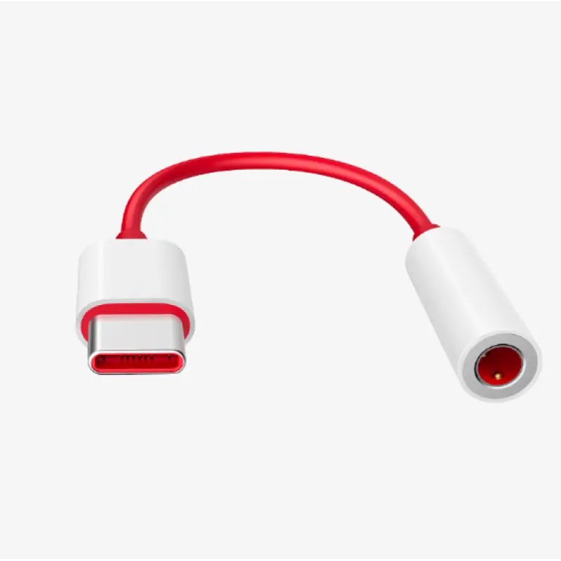 Adattatore da USB-C a 3,5 mm uscita per cuffie OnePlus, originale
