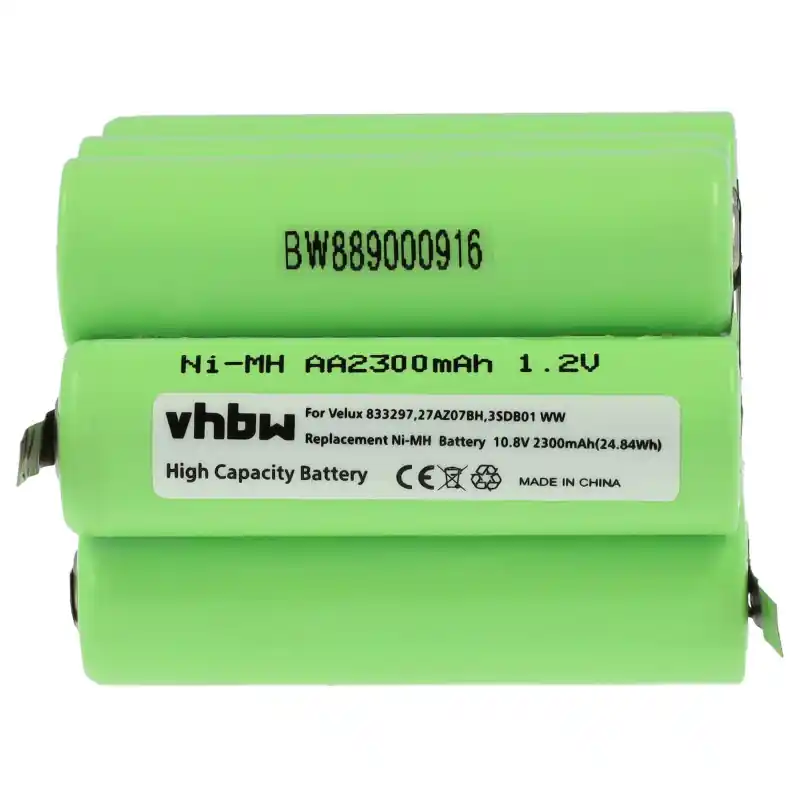 Batteria per Velux, 833297, 2300 mAh