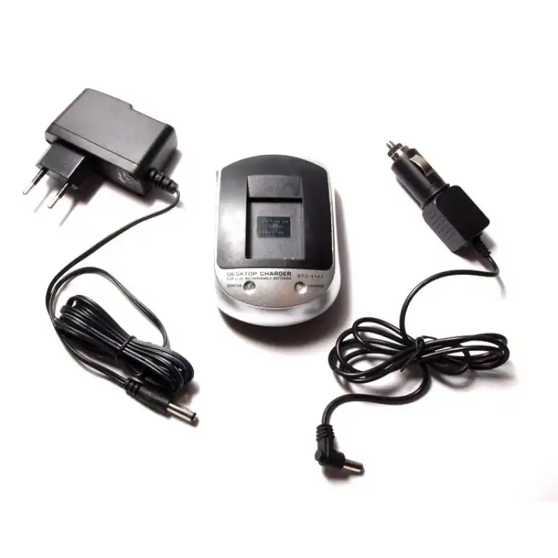 Alimentatore per batteria Panasonic DMW-BLD10E, da tavolo