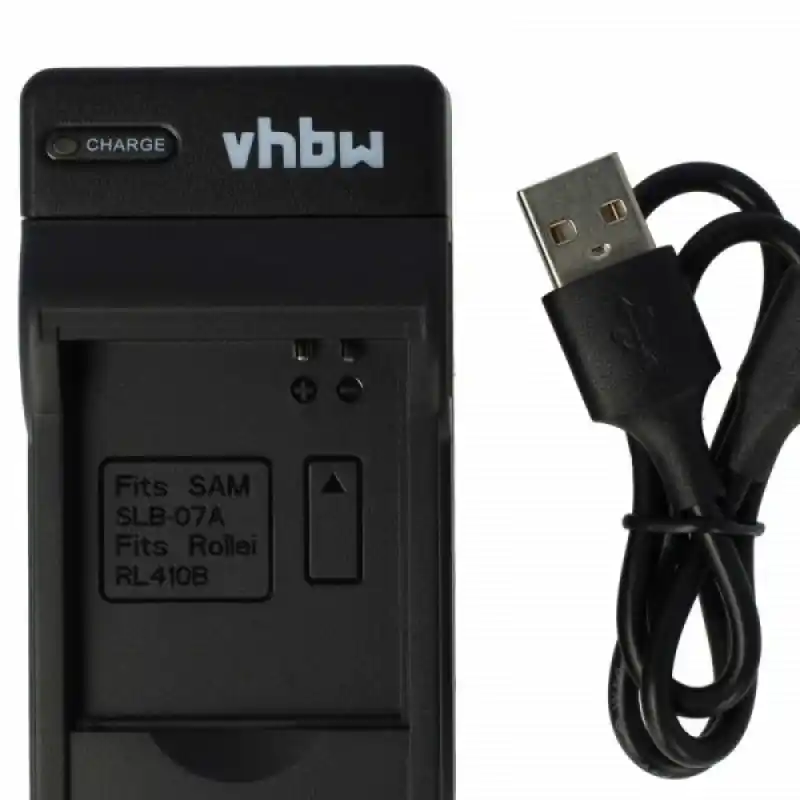 Alimentatore per batteria Samsung SLB-07A / SLB-07B, MicroUSB
