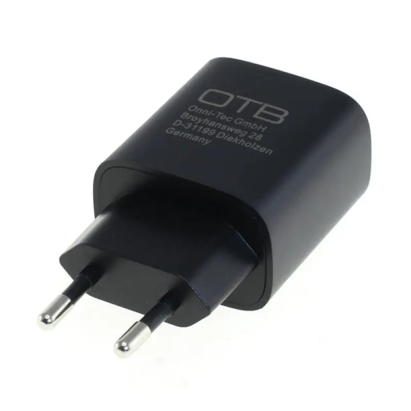 Alimentatore per dispositivi con connettore USB-C, 20W, črn