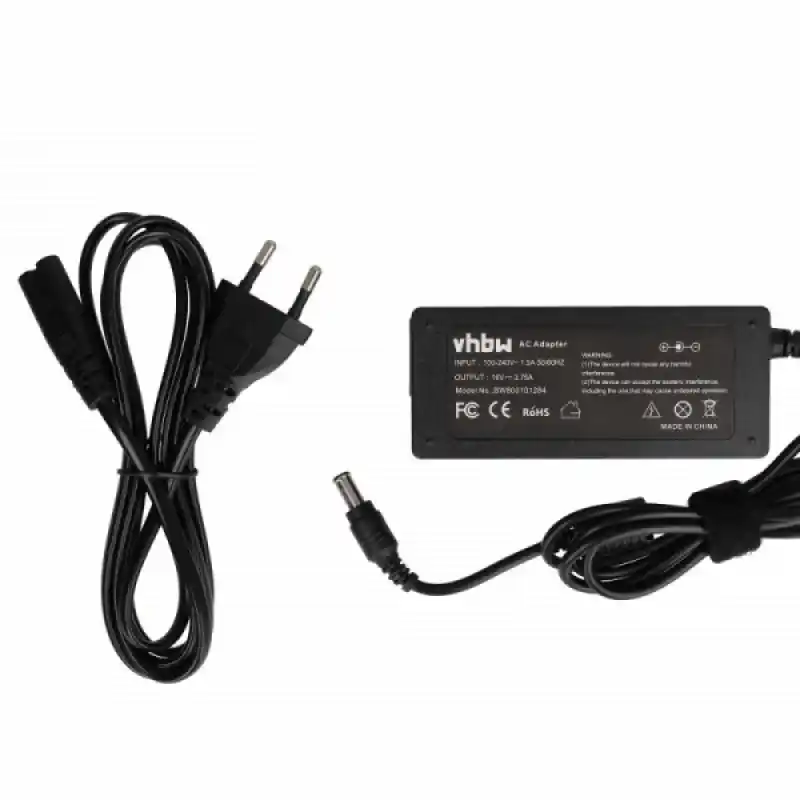 Alimentatore per notebook Fujitsu Siemens / Sony / Canon Pixma, 60W / 16V / 3,75A / 6,5mm x 4,4mm