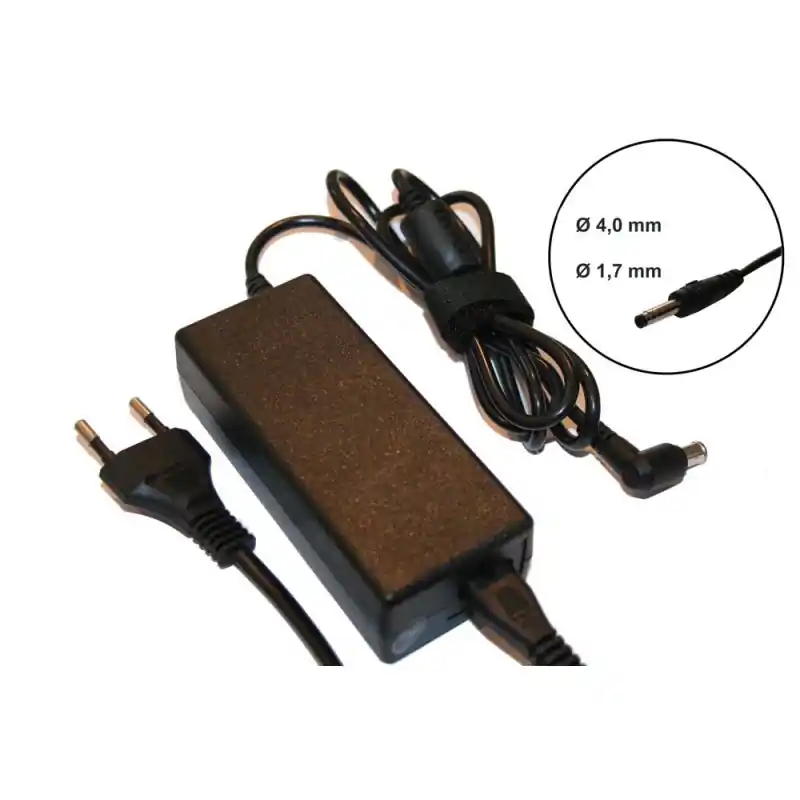 Alimentatore per notebook HP / Compaq, 40W / 19V / 2,05A / 4,0mm x 1,7mm