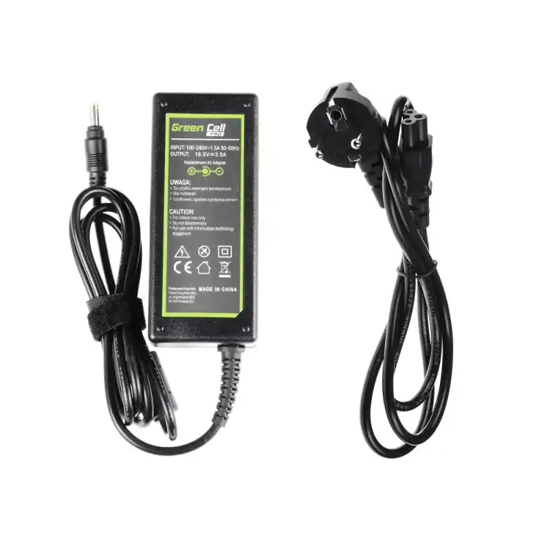 Alimentatore per notebook HP / Compaq, 65W / 18,5V / 3,5A / 4,8mm x 1,7mm