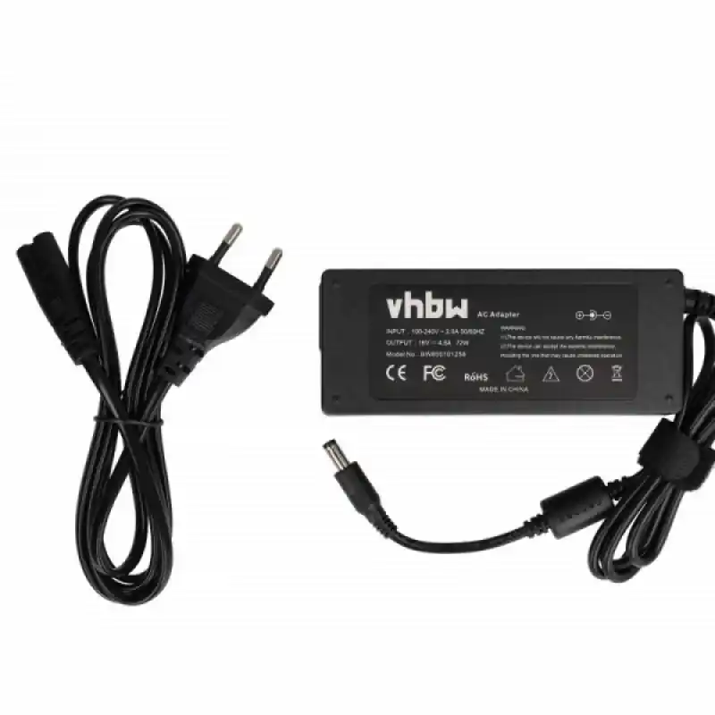 Alimentatore per notebook Lenovo / Panasonic, 72W / 16V / 4,5A / 5,5mm x 2,5mm