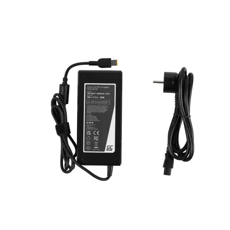 Alimentatore per notebook Lenovo, 230W / 20V / 11,5A / connettore rettangolare
