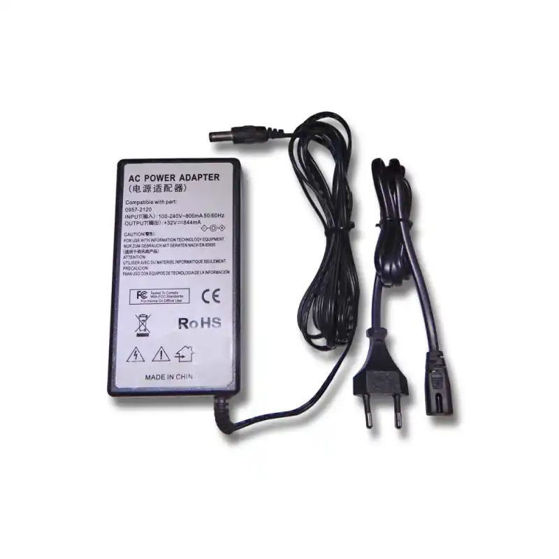 Alimentatore per stampanti HP PhotoSmart, 27W / 32V / 0,844A