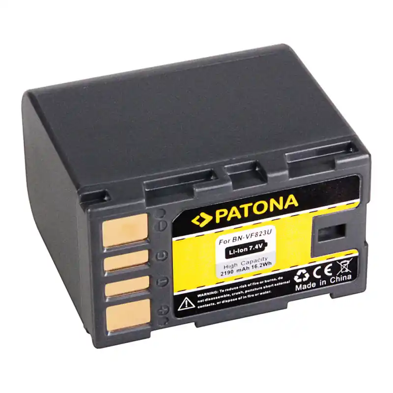 Batteria BN-VF815 per JVC GR-D720 / GZ-HM1 / GZ-HD3, 2190 mAh